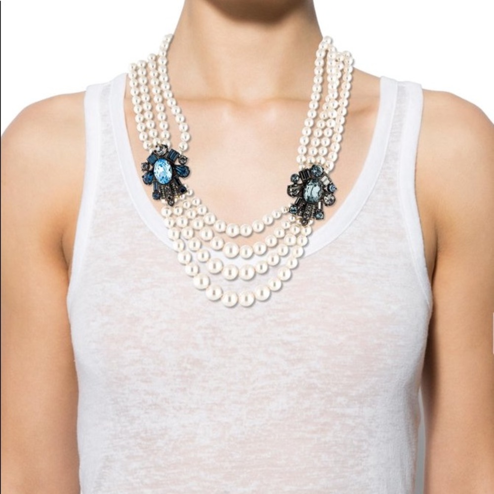 LANVIN
Multistrand Faux Pearl Bead Necklace - Picture 2 of 7